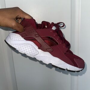 Kids Maroon Sneakers